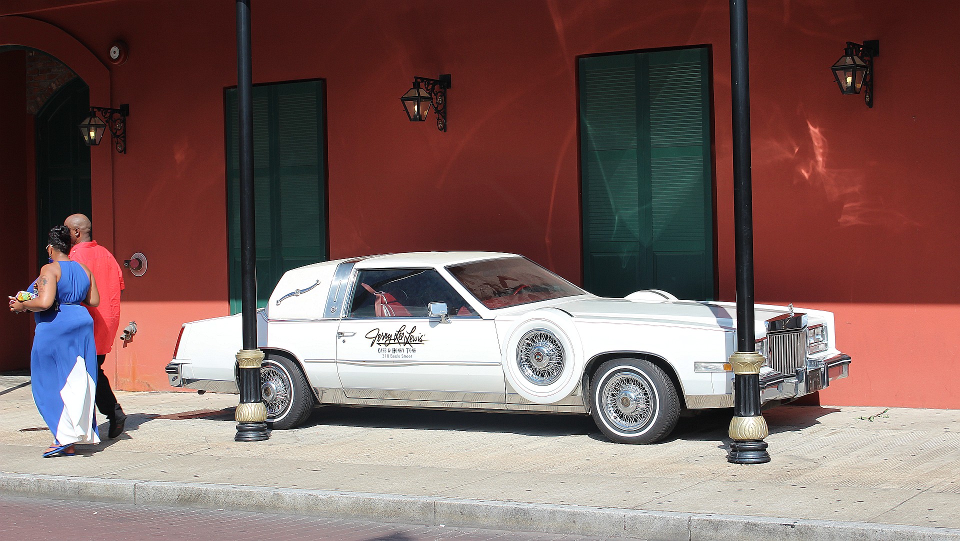 Click to Enlarge-Esc to Close EventPhotos/Route66/Memphis-3605 Jerry Lee Lewis Cadillac Eldorado Paris Opera Coupe.jpg